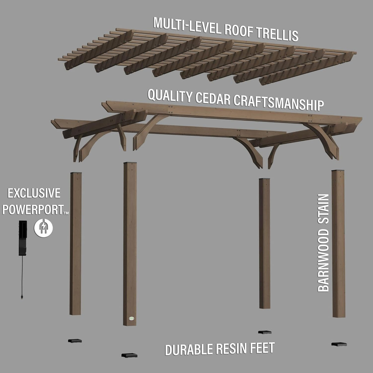 Backyard Discovery Somerville Pergola