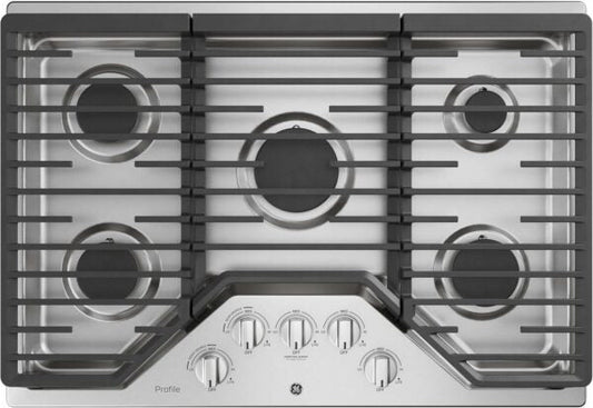 GE Profile PGP7030SLSS 30″ Built-in Gas Cooktop