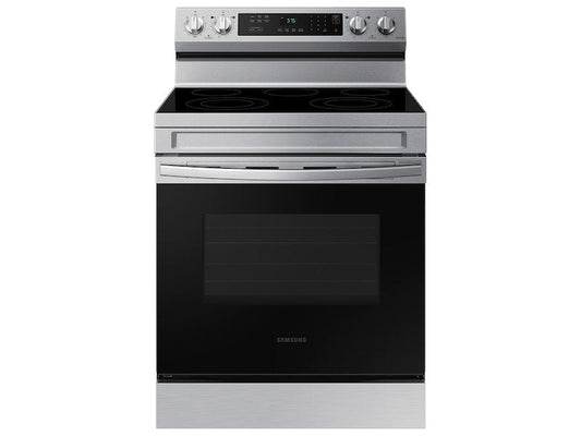 Samsung 6.3 Cu. Ft. Smart Freestanding Electric Range NE63A6311SS