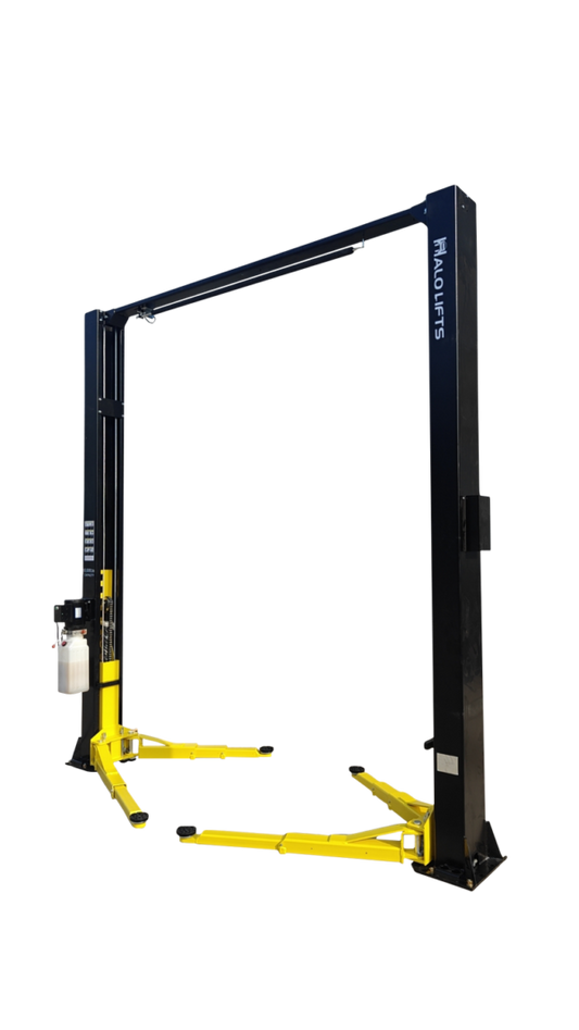 Halo Lifts Clear Floor 2 Post Car Lift