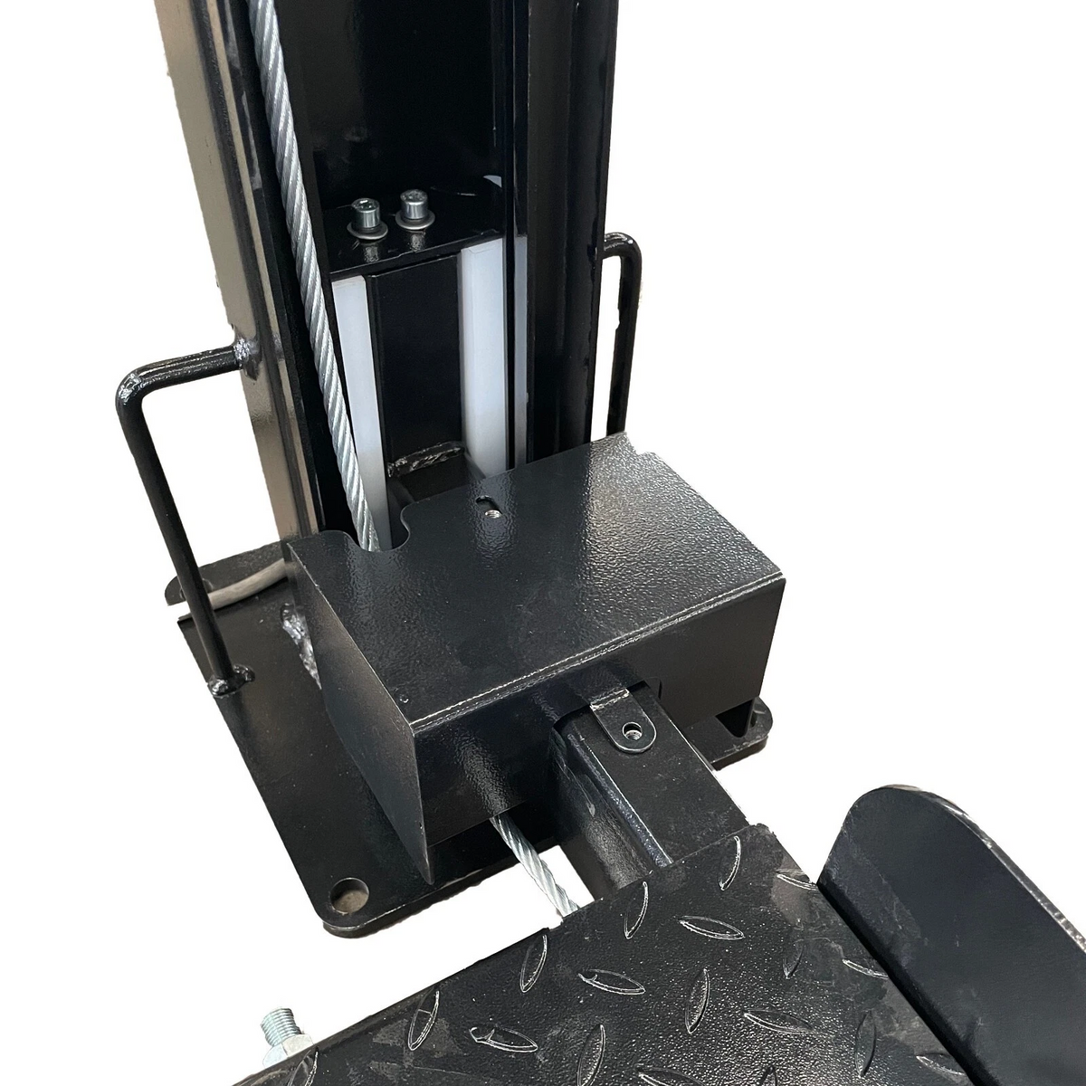 APlusLift HW-8S 8000LB 4-Post Portable Storage Service Car Lift / 3 Year Warranty